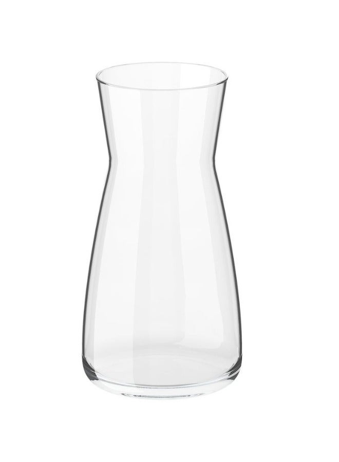 أيكيا مزهرية زجاجية بسعة 1.0 لتر – مزهرية أنيقة وشفافة للزهور الطازجة أو الصناعية، لتنسيق الزهور، قطعة مركزية على المائدة، للمطبخ، غرفة المعيشة، غرفة النوم، المكتب، الحفلات، الأعراس، ديكور منزلي عصري وبسيط، مزهرية أنيقة للمنزل والمكتب والفعاليات-شفاف - Image 4